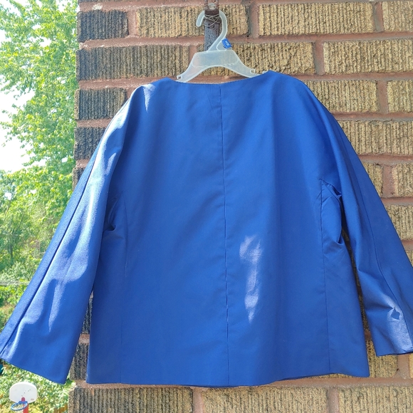 Max Mara Weekend blue skirt suit - Picture 2 of 7